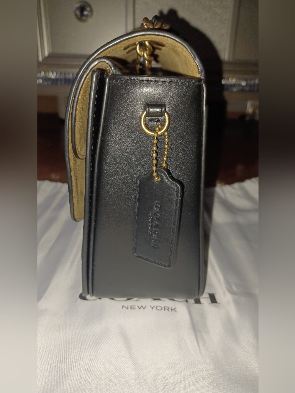 COACH MADISON SHOULDER BAG IN BLACK - Picture 9 of 9